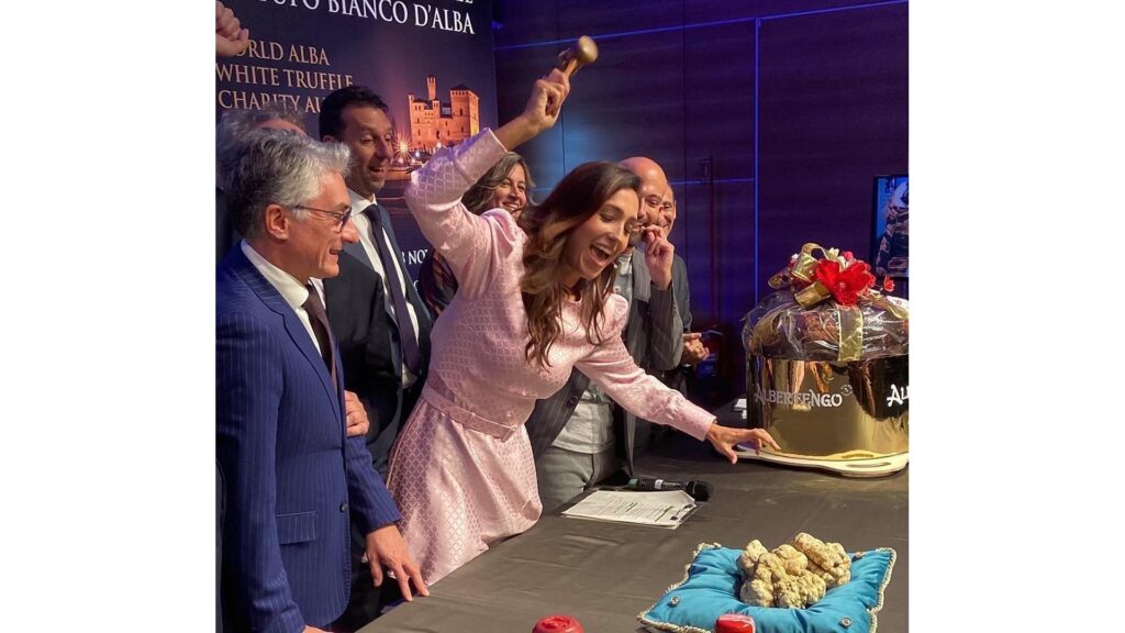 Asta mondiale del tartufo d'Alba 2023